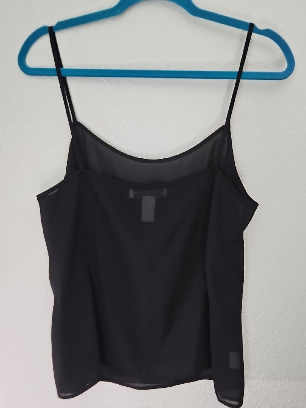 Jones New York Black Sheer Camisole Tank Top Plus Size 14W - Picture 2 of 4